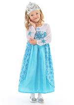 Kids Ice Princess Girls Dress Up Costume