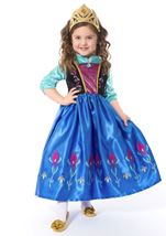 Kids Scandinavian Princess Girls Costume