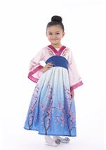 Kids Asian Princess Girls Blossom Costume