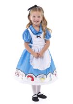 Alice With Headband Girls Costume