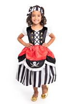 Pirate Girls Costume With Headband