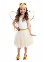 Kids Gold Shimmer Girls Tutu