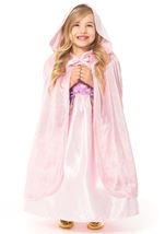 Girls Pink Costume Cloak