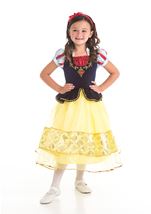 Deluxe Snow White Girls Costume