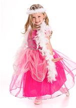 Kids Deluxe Pink Princess Girls Costume