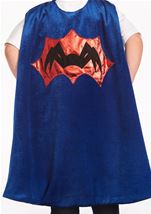 Kids Unisex Spider Cape And Mask