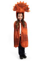 Kids Triceratops Hooded Unisex Cloak