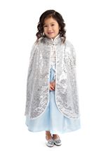 Silver Shimmer Girls Cloak