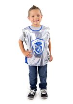 Kids Blue Crusader Boys Costume 