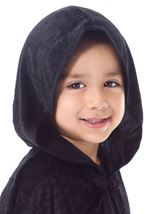 Kids Unisex Black Cloak