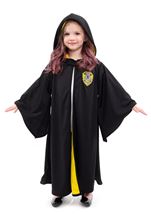 Yellow Hooded Wizard Unisex Robe 