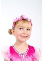 Kids Hot Pink Flower Girls Headband