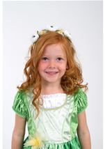 Kids White Flower Girls Headband