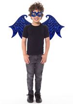 Blue Dragon Unisex Wings And Mask