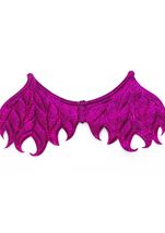 Kids Magenta Dragon Unisex Wings And Mask