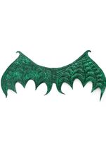 Kids Unisex Green Dragon Wings And Mask Set