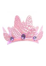 Pink Butterfly Soft Girls Crown