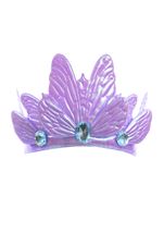 Purple Butterfly Soft Girls Crown