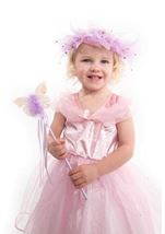 Kids Girls Lilac Fairy Halo And Wand