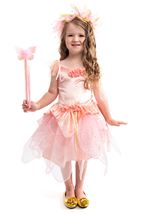 Kids Girls Gold Fairy Halo And Wand