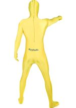 Adult Yellow Unisex Morphsuit