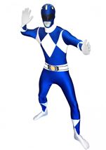 Blue Power Ranger Morphsuit Men Costume