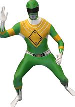 Green Power Ranger Morphsuit Men Costume