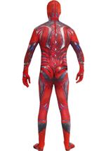 Adult Movie Red Power Ranger Morphsuit Men Costume