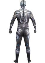 Adult Movie Black Power Ranger Morphsuit Men Costume