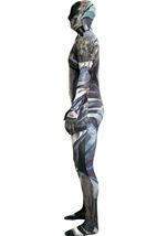 Adult Movie Black Power Ranger Plus Size Morphsuit Men Costume 