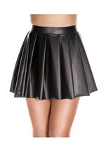 High Waisted Full Pleated Woman Skirt