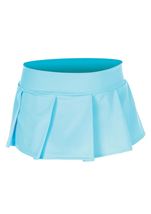 Woman Solid Turquoise Skirt