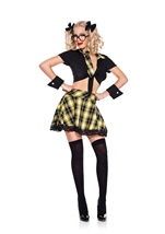 Detention Hottie yellow Woman Costume
