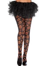 Pumpkin Pattern Women Pantyhose