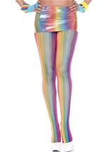 Zig Zag Women Rainbow Tights