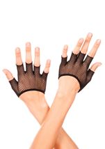 Short Fingerless Woman Gloves