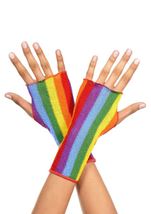 Rainbow Woman Gloves
