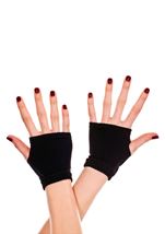Simple Plain Woman Gloves