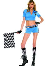 Car Race Woman Costume
