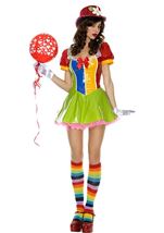 Sexy Clown Woman Costume