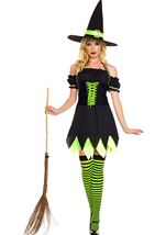 Holly Dark Witch Woman Costume