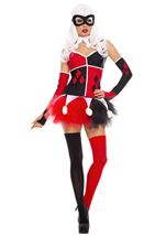 Adult Harley Jester Woman Costume