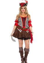 Private Pirate Plus Size Woman Costume