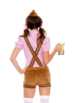 Adult Lederhosen Beer Babe Woman Costume