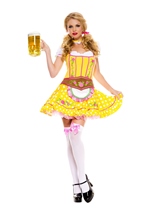 Bright Dirndl Woman Costume