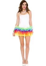 Rainbow Tutu Women  Dress