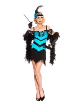 Adult Socialite 1920s Flapper Woman Costume