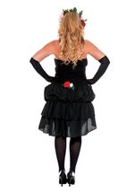 Adult Plus Size Mrs Muerte Woman Costume