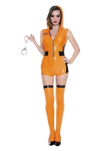 Adult Most Wanted Prisoner Women Costume