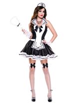 Adult Elegant French Maid Plus Size Women Costume